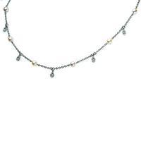 Mikimoto Ladies White gold Pearl And Diamond Eve Necklace