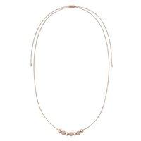 Michael Kors Brilliance Rose Gold Adjustable Necklace