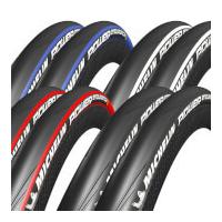 Michelin Power Endurance Clincher Tyre Twin Pack - White - 700c x 23mm