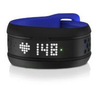 mio fuse heart rate wrist band long strap cobalt