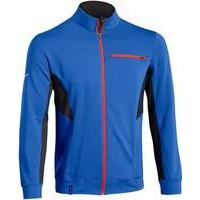 mizuno breath thermo mid active jacket blue