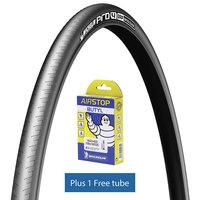 michelin pro4 grip v2 black tyre free tube