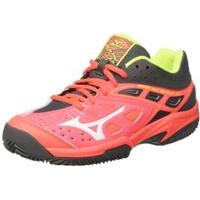 Mizuno Wave Break Shot Ex CC Women fiery coral/white/safety yellow