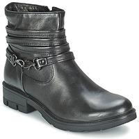 mjus travnik womens mid boots in black