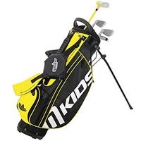 mkids left stand bag set yellow 45 inch