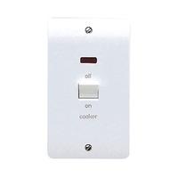 mk k5215ckwhi 45a dp switch with neon