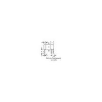 MKS thin film capacitor Radial lead 0.033 µF 63 Vdc 20 % 2.5 mm (L x W x H) 4.6 x 2.5 x 7 mm Wima MKS0C023300B00KSSD 1