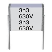 MKT thin film capacitor Radial lead 0.1 µF 100 Vac 10 % 7.5 mm (L x W x H) 9 x 2.5 x 4.7 mm Epcos METALLISIERTER POLYES