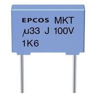 MKT thin film capacitor Radial lead 2.2 µF 63 Vdc 10 % 7.5 mm (L x W x H) 10 x 6 x 12 mm Epcos METALLISIERTER POLYESTER