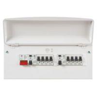 mk 100a 16 way safety switch metal enclosure consumer unit