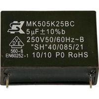 MKP thin film capacitor Radial lead 0.22 µF 250 V 10 % 15 mm (Ø x H) 12 mm x 6 mm Seika MK250K224 1 pc(s)