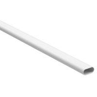 MK 20mm x 3m White Oval Trunking