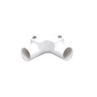 MK White 2 Way Inspection Elbow (Dia)20mm