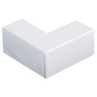 MK ABS Plastic White Internal Angle Joint (W)16mm