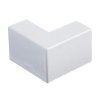 mk abs plastic white external angle joint w25mm