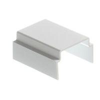 MK ABS Plastic White Internal Coupler (W)25mm