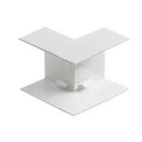 MK ABS Plastic White Internal Angle Joint (W)25mm