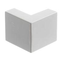 MK ABS Plastic White External Angle Joint (W)16mm