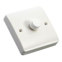MK 2-Way Single White Dimmer Switch