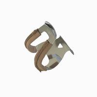 Mks Half Clip Steel Toe Clips Deep With Leather