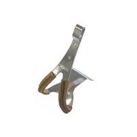 MKS - Steel Toe Clips with leather M