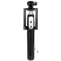 Mlais 2-in-1 Portable Extendable Cable Selfie Handheld Monopod Stick Holder + 3200mAh Power Bank with Mirror Flasher for iPhone 6 6 Plus 6S 6S Plus Sa