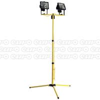 ML1000D/110V Telescopic Tungsten/Halogen Floodlight 2 x 500W/110V