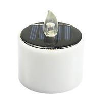 MLSLED 0.5W 2V IP66 Warm White Light Solar-Power Crystal Candle Lights Diamond Scenery Lights for Holiday Garden Decorative Lights with Light Control