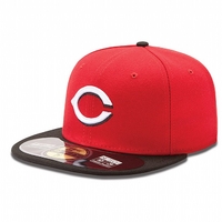 MLB Authentic Cincinnati Reds On Field Road 59FIFTY