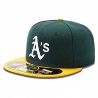 MLB Authentic Oakland Athletics On Field Home 59FIFTY