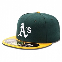 mlb authentic oakland athletics on field home 59fifty