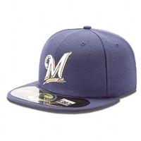 MLB Authentic Milwaukee Brewers On Field Game 59FIFTY