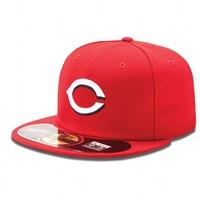 MLB Authentic Cincinnati Reds On Field Home 59FIFTY