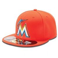 MLB Authentic Miami Marlins On Field Road 59FIFTY