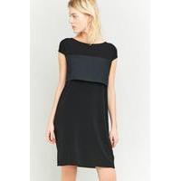 mm6 black tie back dress black