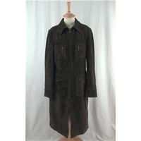 MNG Genuine suede/leather coat size - L