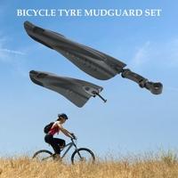 Mountain Road Bike Bicycle Cycle Tire Front Rear Mud Baffle Mudguard Set