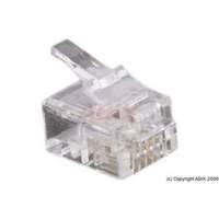 Modular Plug Rj11 4/6- 50 Pcs