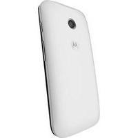 Motorola Back cover Shell Compatible with (mobile phones): Motorola Moto E White