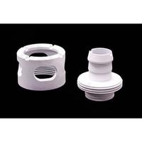 Monsoon 19/13mm (ID 1/2 OD 3/4) Free Center Compression Fitting White
