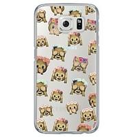 monkey emoji tile pattern soft ultra thin tpu back cover for samsung g ...