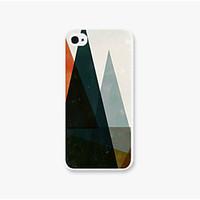 Mountain Peaks Pattern PC Phone Back Case Cover for iPhone5C