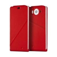 Mozo Lumia 950 XL Flip Cover red