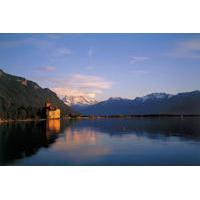 Montreux and Château de Chillon from Lausanne