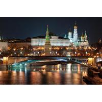 moscow at night small group walking tour with annushka tram