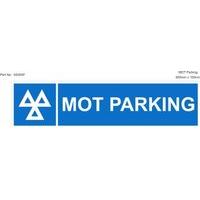 Mot Parking Rigid Foamex 600mm x 150mm