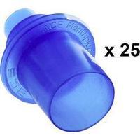 mouthpieces ace mundstcke fr ace serie 25er pack blue transparent