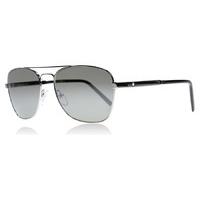 Mont Blanc 649S Sunglasses Shiny Palladium 16C 56mm