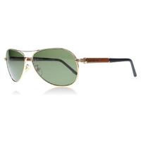 Mont Blanc 409S Sunglasses Gold 28R Polariserade