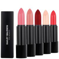 model co hailey baldwin perfect pout semi matte lipstick bossa nova 35 ...